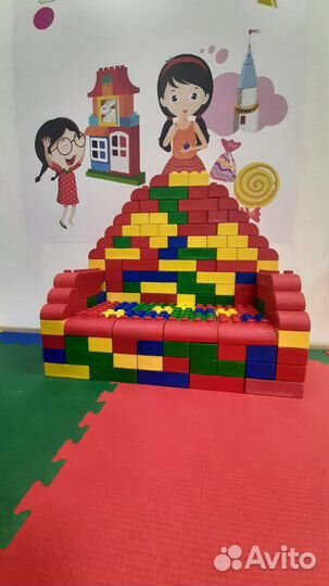 Игровая комната Лего конструкторов и робототехники