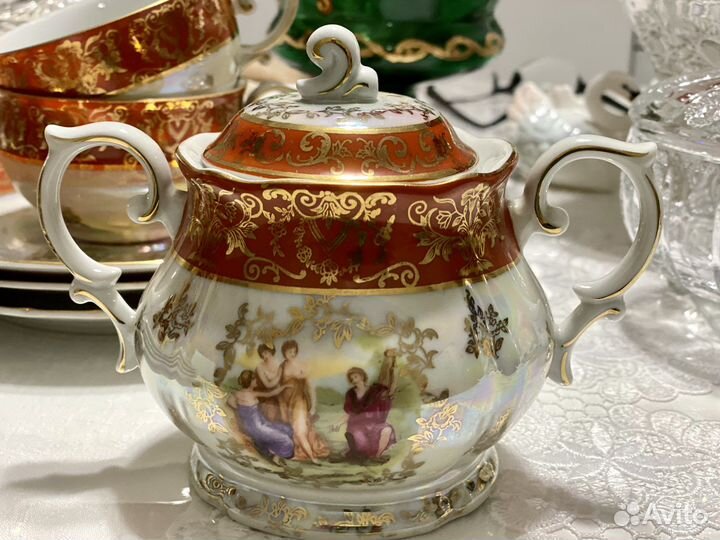 Чайный сервиз Oscar Schlegelmilch Германия 4 перс