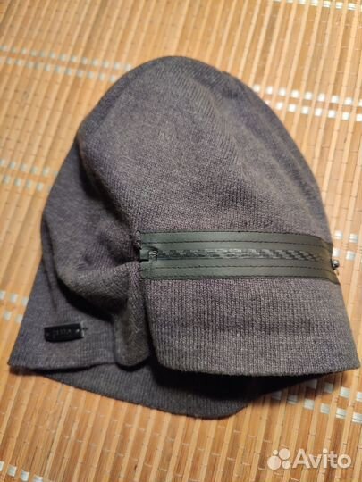 Шапка мужская зимняя вязаная