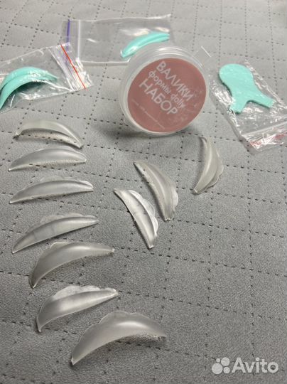 Валики для ламинирования ресниц формы Dolly