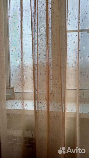 Штора тюль новая 4,5 метра