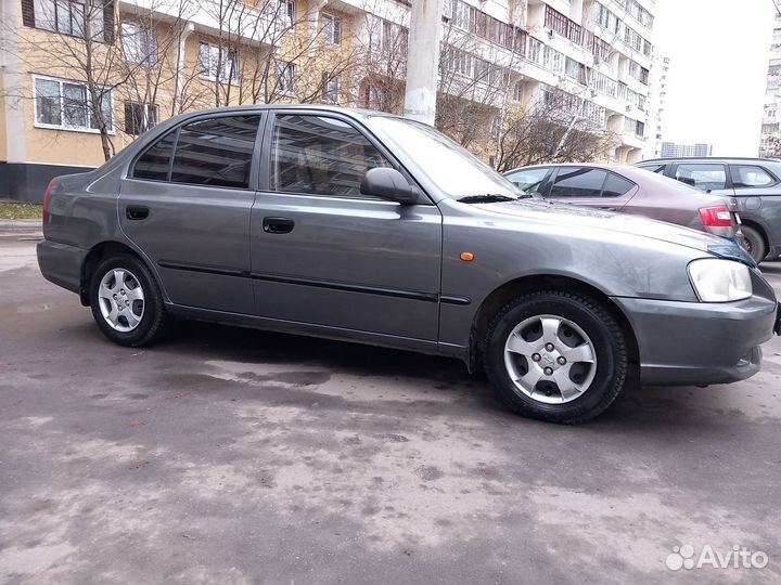 Hyundai Accent 1.5 МТ, 2007, 118 500 км