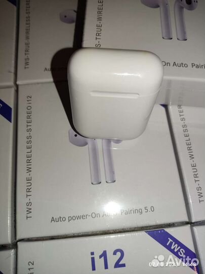 Беспроводные наушники i12 tws