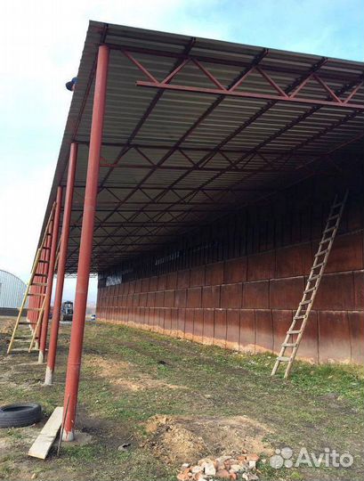 Строительсвто ангаров, навесов и складов