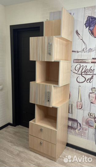 Полки стеллажи деревянные