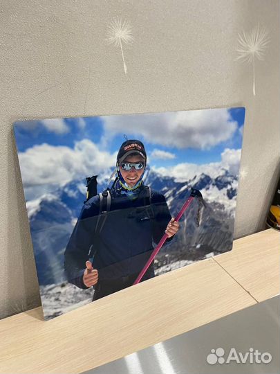 Фото картины на металле