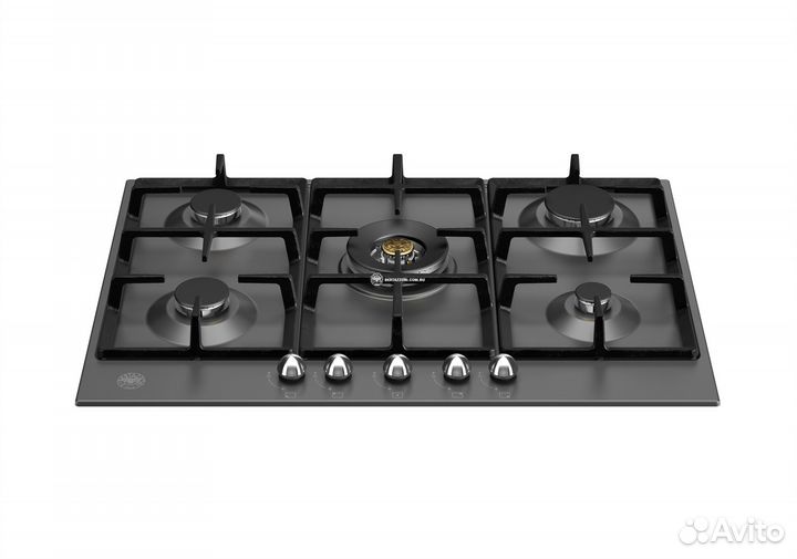Газовая варочная панель Bertazzoni P755cherne