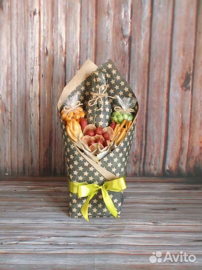 Мужские букеты съедобные