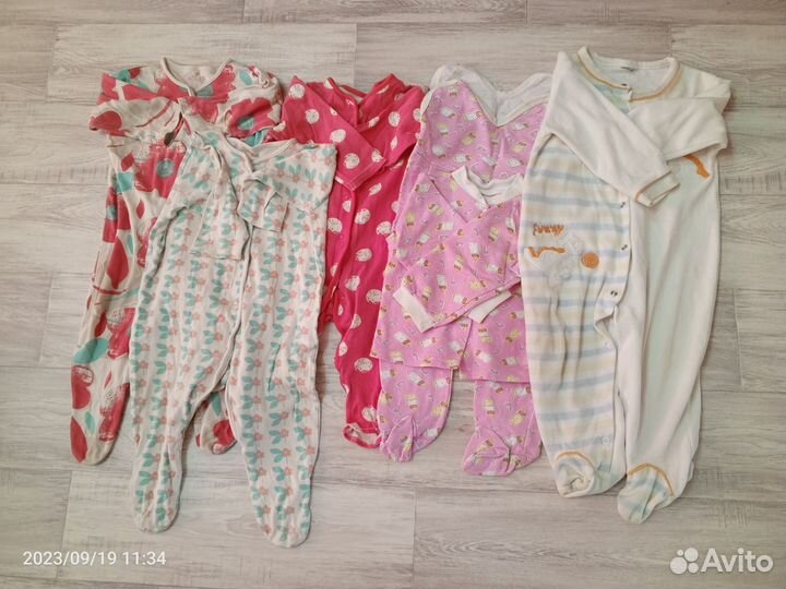 Пакет вещей на 6-12 мес