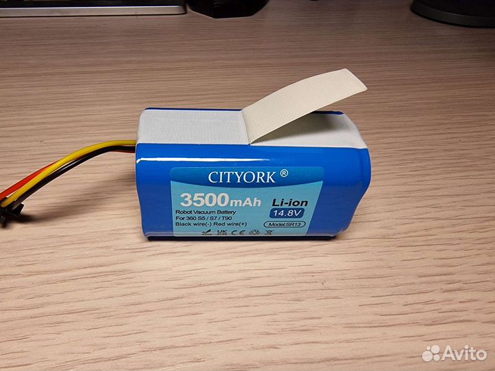 Аккумуляторы для робота пылесоса xiaomi