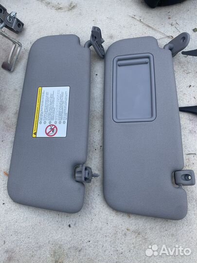 Козырьки солнцезащитные Hyundai Solaris 1