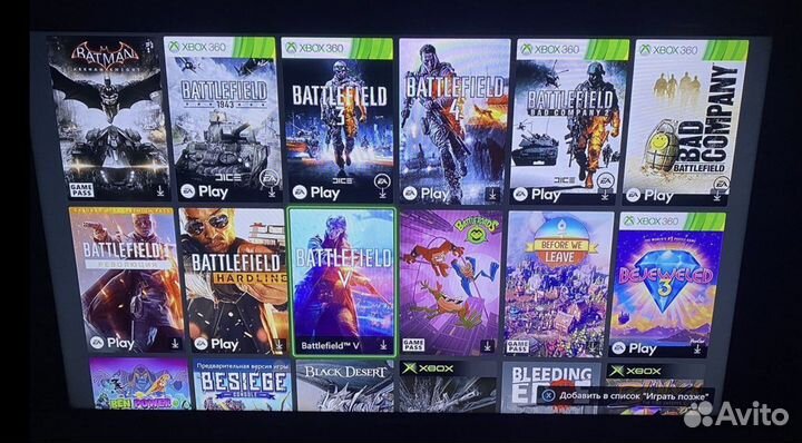Xbox One (400 игр)