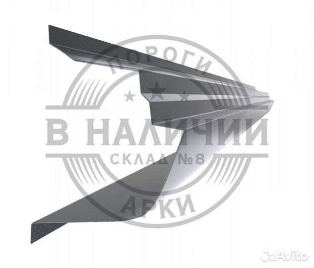 Ремонтный порог правый Kia Picanto