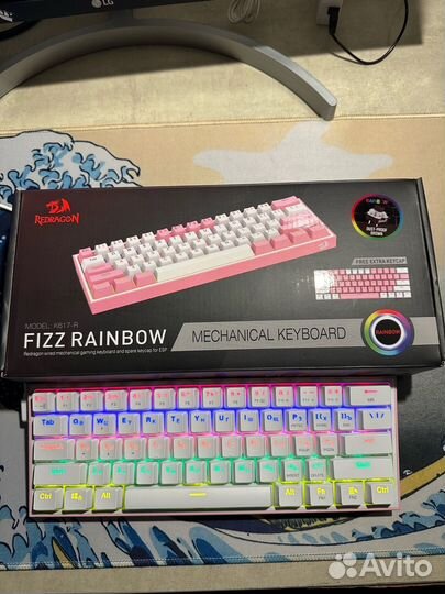 Игровая механическая клавиатура Red Dragon