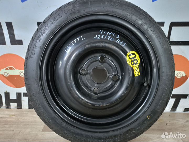 Докатка 125/70 R15 4x114.3 DIA 56.6