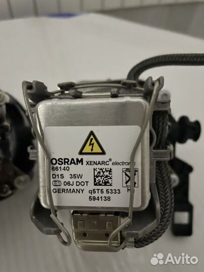 Птф + линзы Audi TT J8 + лампы d1s osram 66140