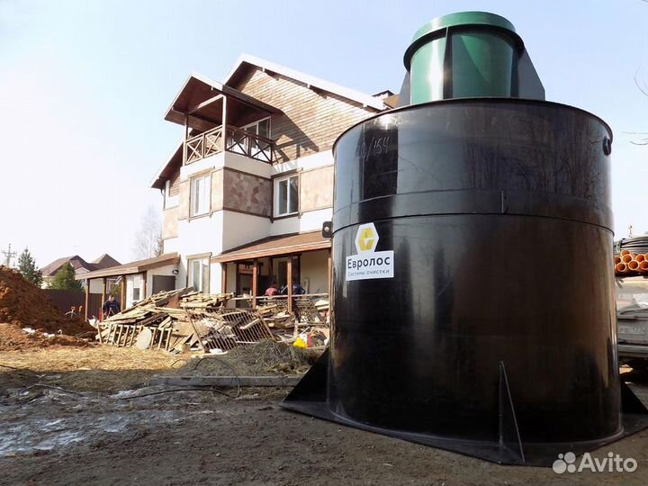Септик для дома без откачки Евролос био 78