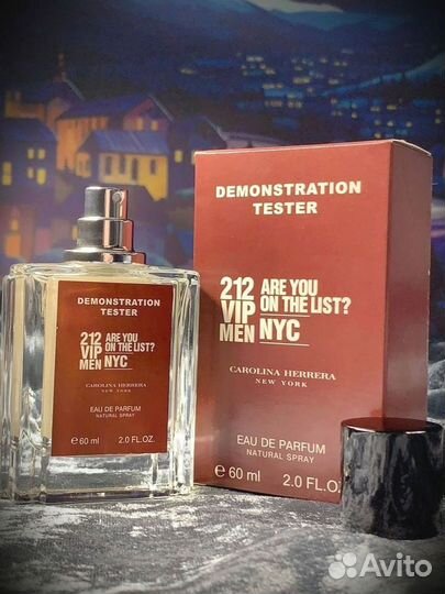 Carolina Herrera 212 vip men 60мл