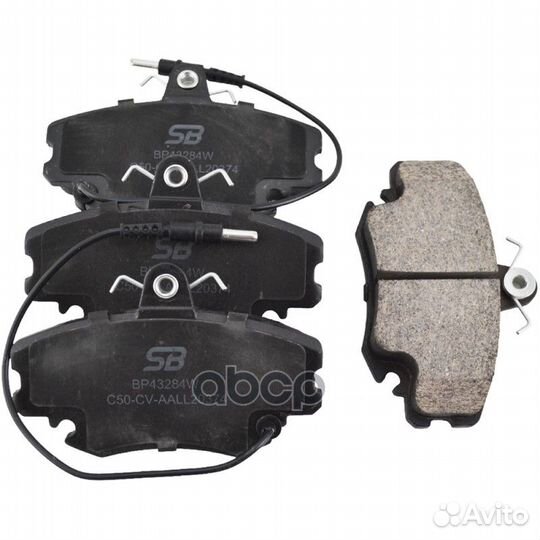 Колодки тормозные дисковые перед BP43284W S