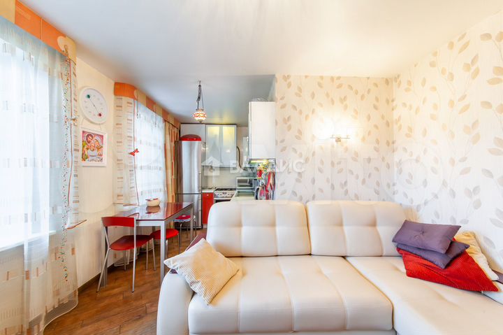 3-к. квартира, 55,7 м², 1/5 эт.