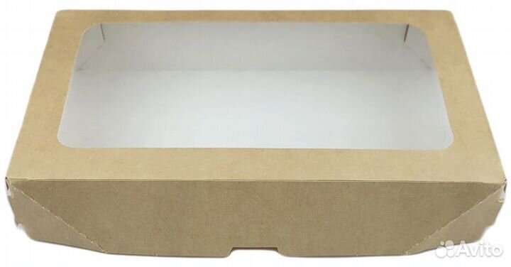 Коробка с окном 1000 мл 205*120*40 Food To Go 25шт