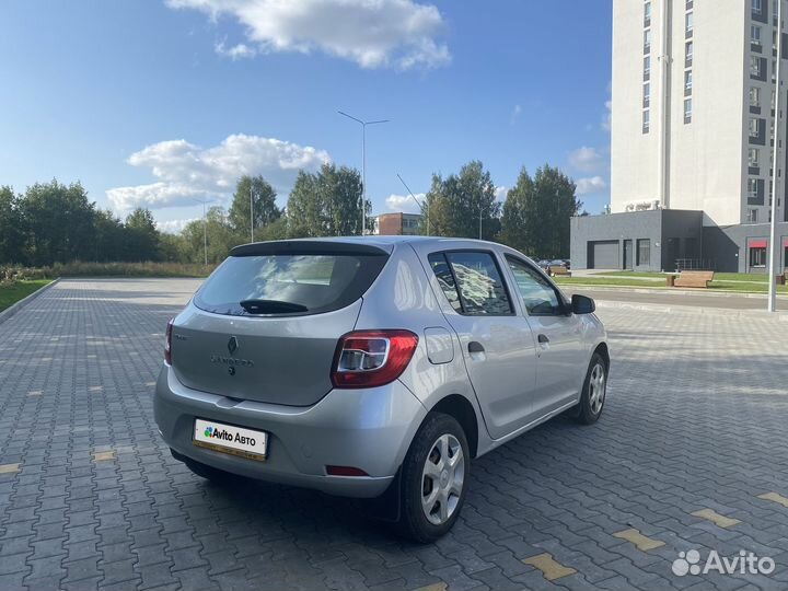 Renault Sandero 1.2 МТ, 2014, 121 739 км