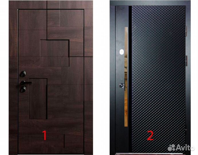 Входные двери дизайнерские