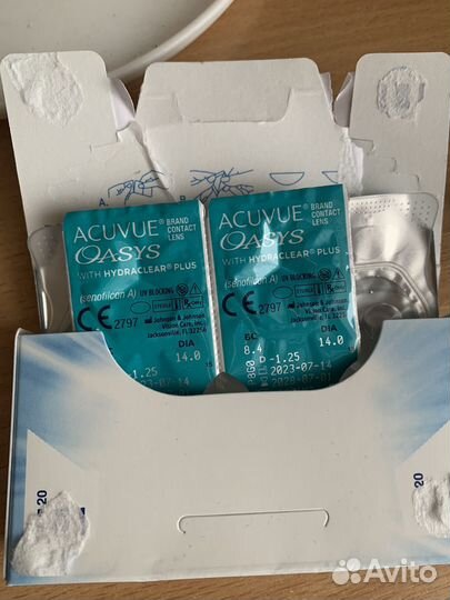 Линзы контактные acuvue oasys двухнедельные
