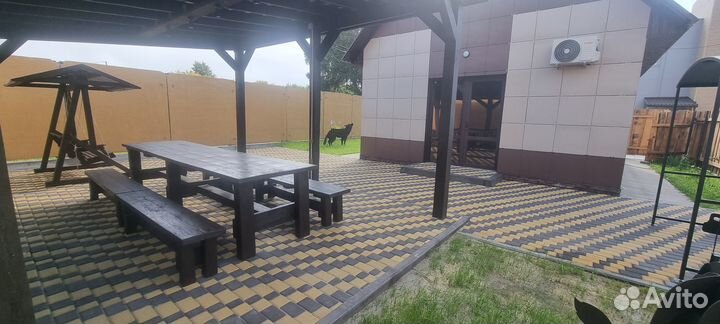 Аренда новой тёплой беседки + летняя веранда