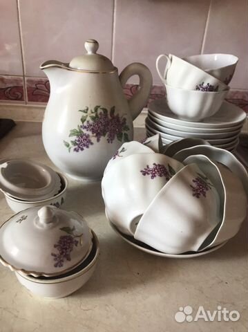 Чайный сервиз СССР дулево