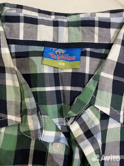 Рубашка для мальчика 128
