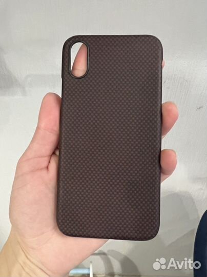 Магнитный чехол pitaka iPhone х/xs