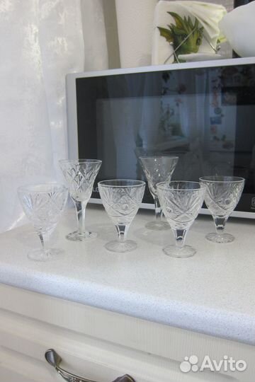 Хрустальные рюмки СССР