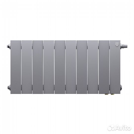 Радиатор 10 секц. PianoForte 300 Silver Satin VDR