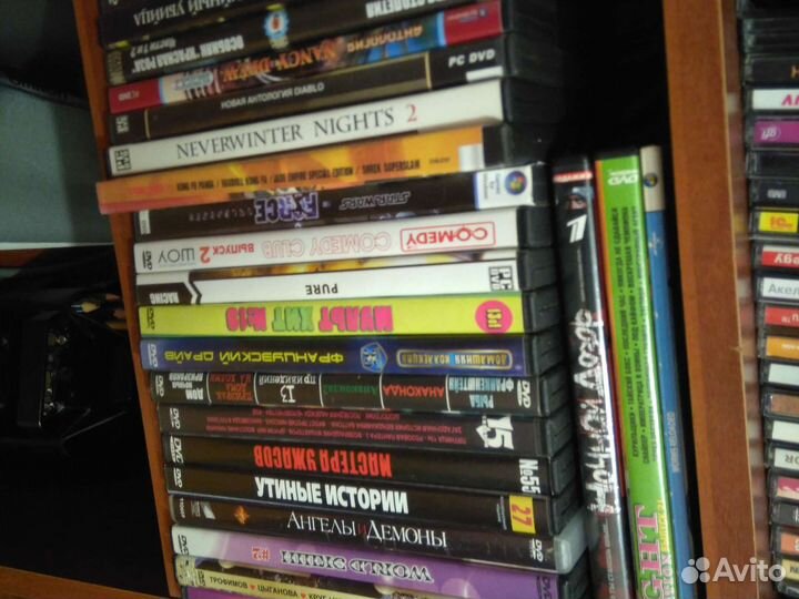 DVD диски разные