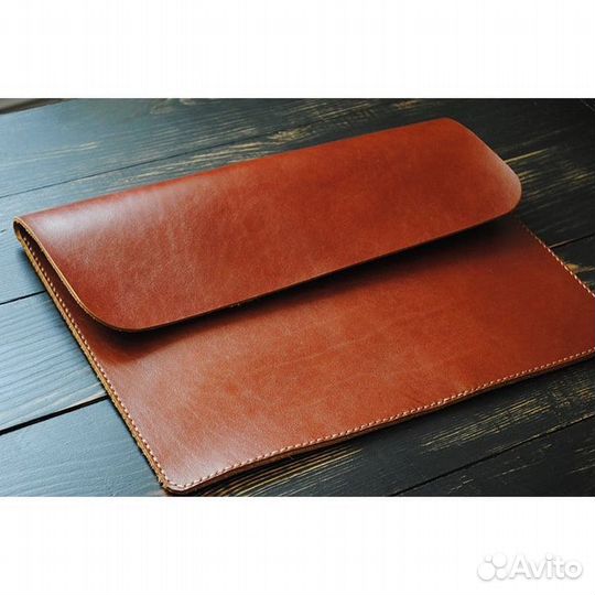 Папка Чехол для Macbook кожаный ручная работа