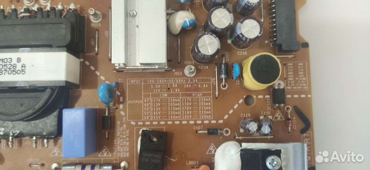 Блок питания. От телевизора LG 55LB631V