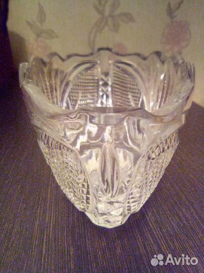 Хрусталь -ладья большая СССР