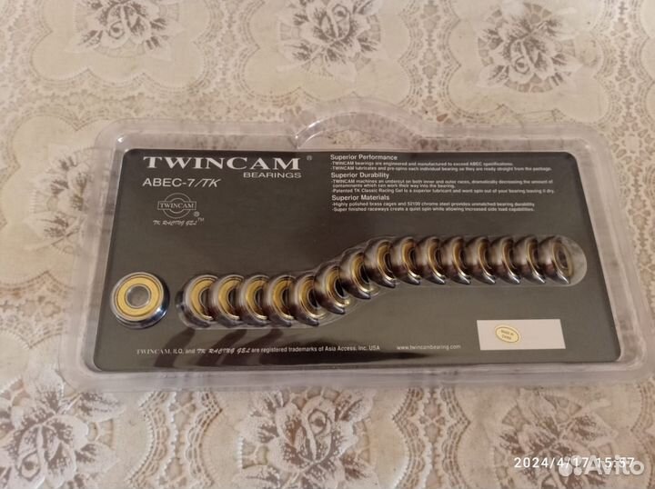 Подшипники twincam abec 7/TK (16 шт)