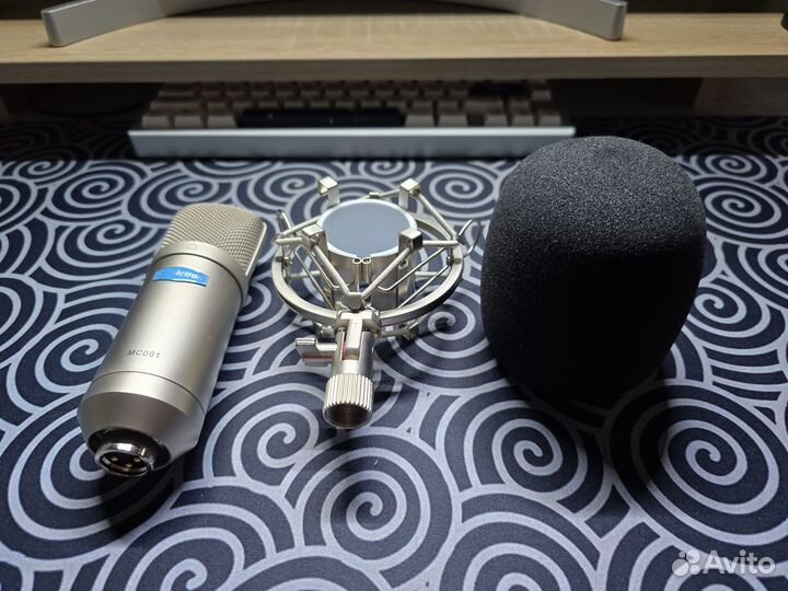 Студийный конденсаторный микрофон Alctron MC001