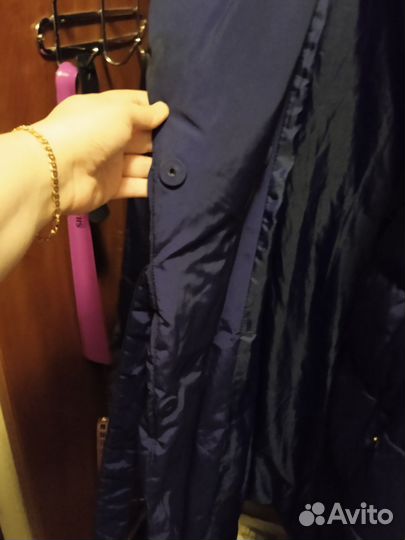 Пальто пуховик женский