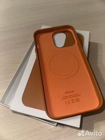 Чехол кожаный iPhone 14 pro max