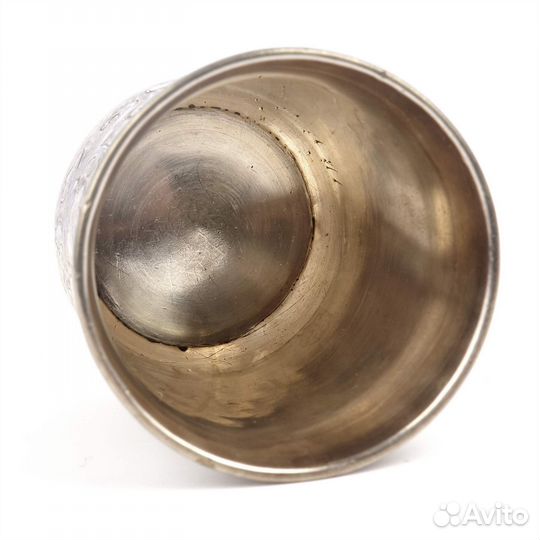 Серебряная стопка с чернью 84 пробы 19 век Москва