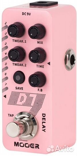 Гитарная педаль Mooer D7 Delay