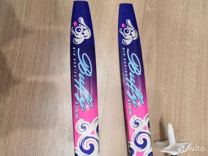 Детские лыжи, 130 см. Nordway baffy kid series