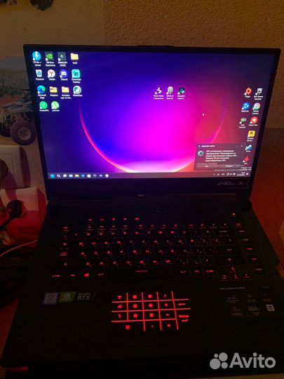 Игровой ноутбук asus rog strix scar III