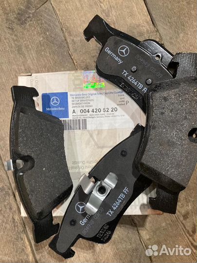 Тормозные колодки, колодки ручника W164 X164