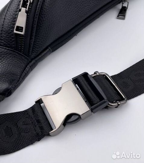 Hugo boss сумка мужская кожа