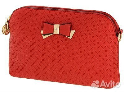 Сумка для девочки красная Kenka детская