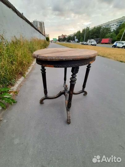 Старинный Антикварный Овальный Стол N 76